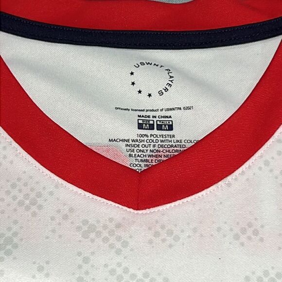 USWNT Morgan 13  Soccer Poly Elite Game jersey C34 - Picture 6 of 8